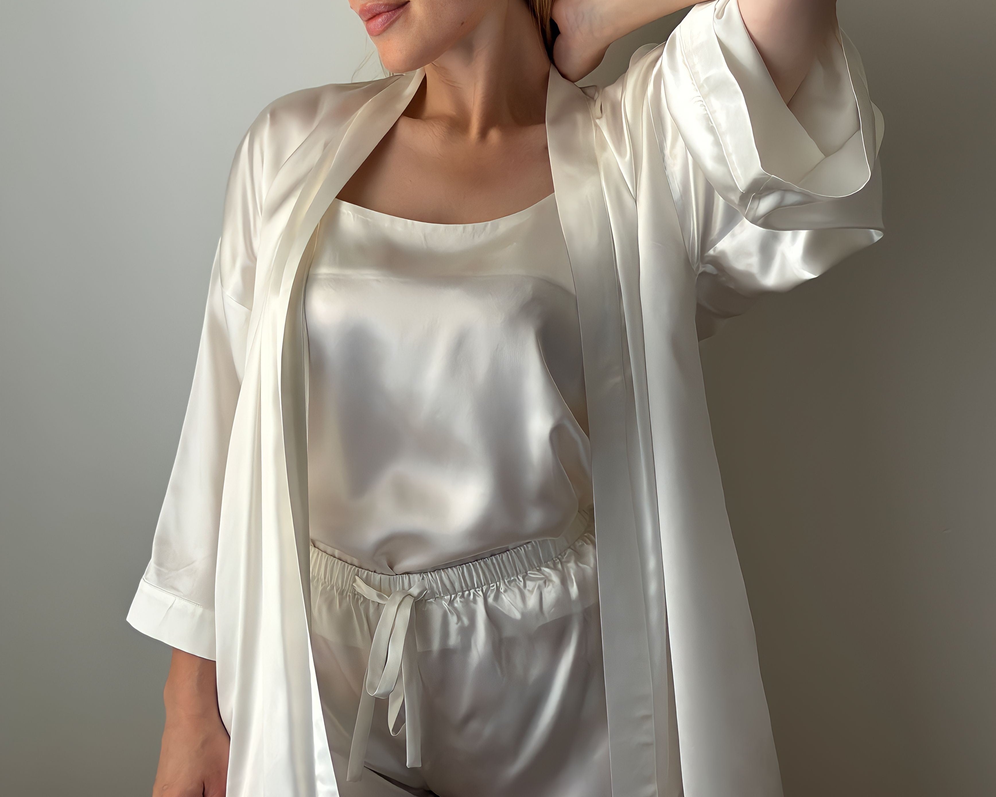 Silk loungewear discount