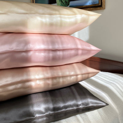 Silk Envelope Pillowcase - Soft Pink