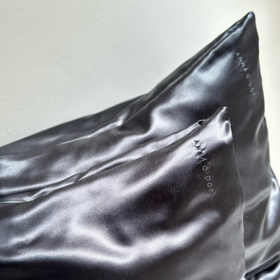 Silk Zippered Pillowcase - Deep Night