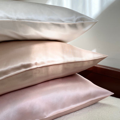 Silk Envelope Pillowcase - Soft Pink