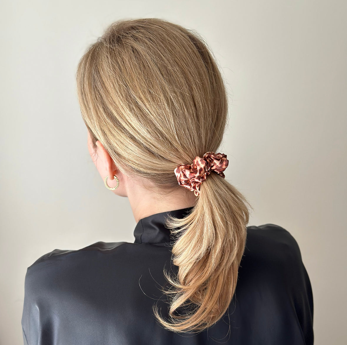 Silk Large Scrunchies - Wild Kiss