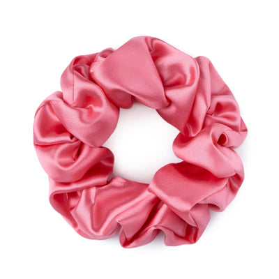 Silk Large Scrunchies - Light Rose