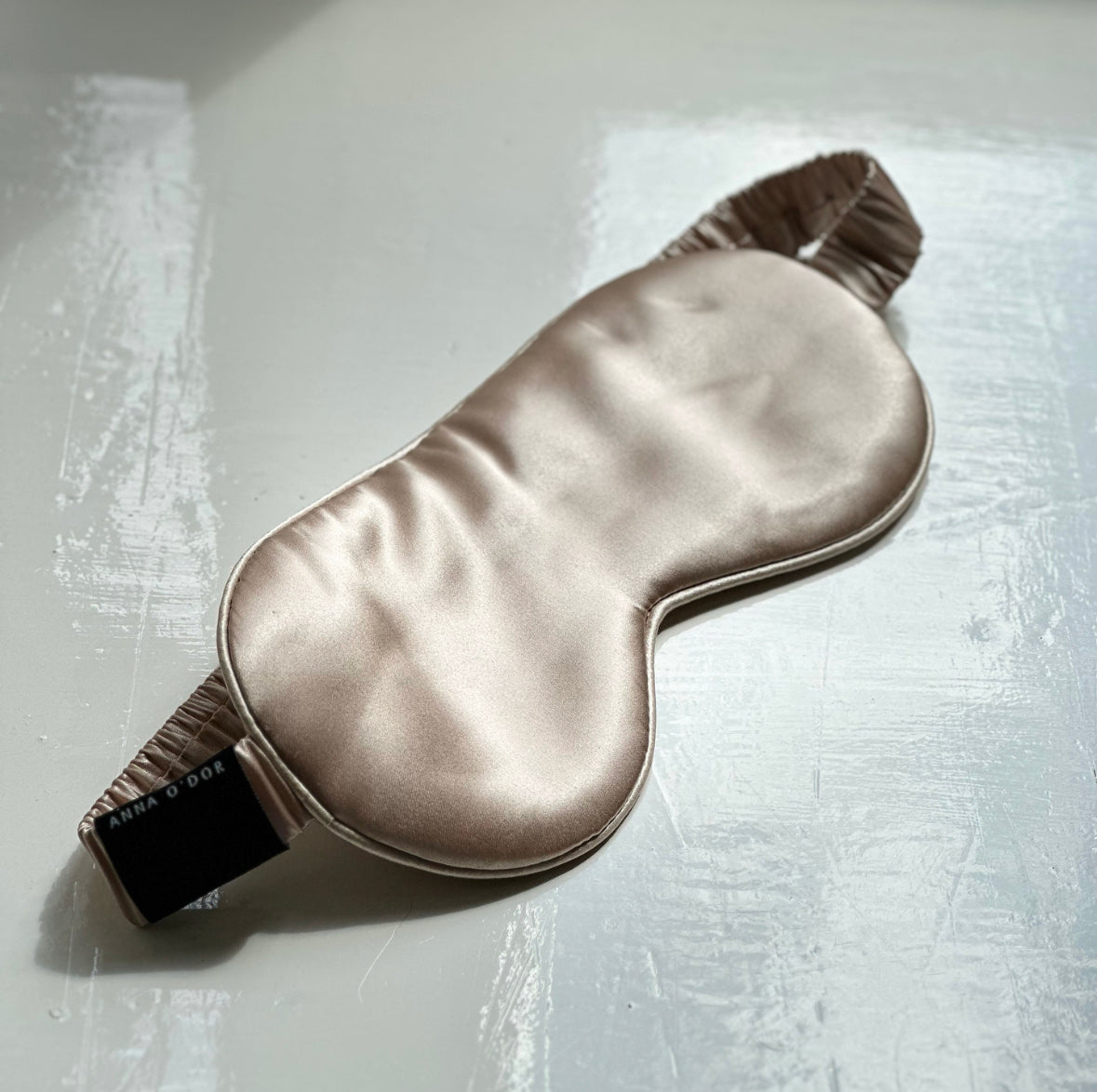 Silk Eye Mask - Dusty Gold