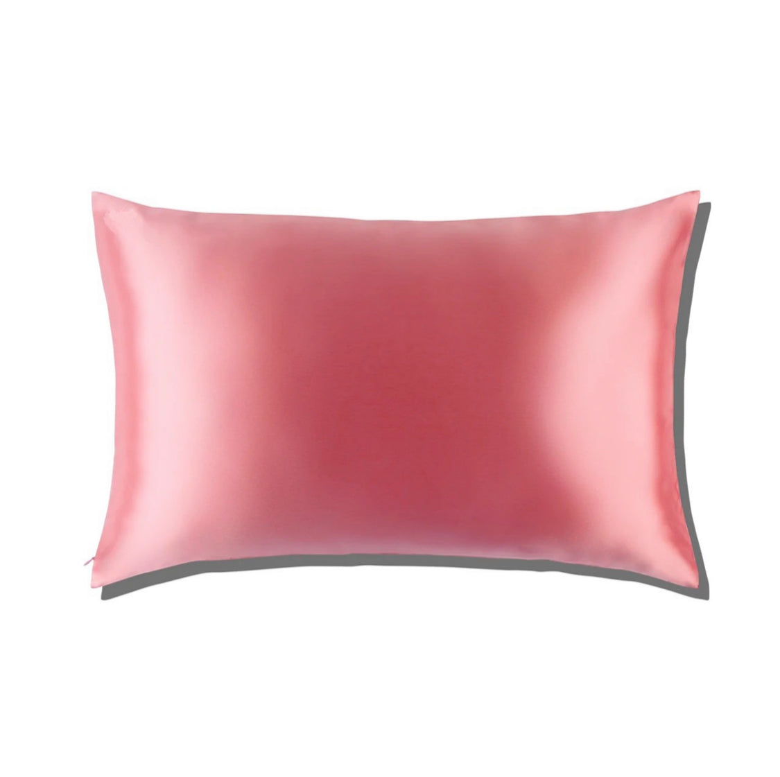 Silk Zippered Pillowcase - Light Rose