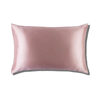 PURE SILK PILLOWCASE - BLUSH