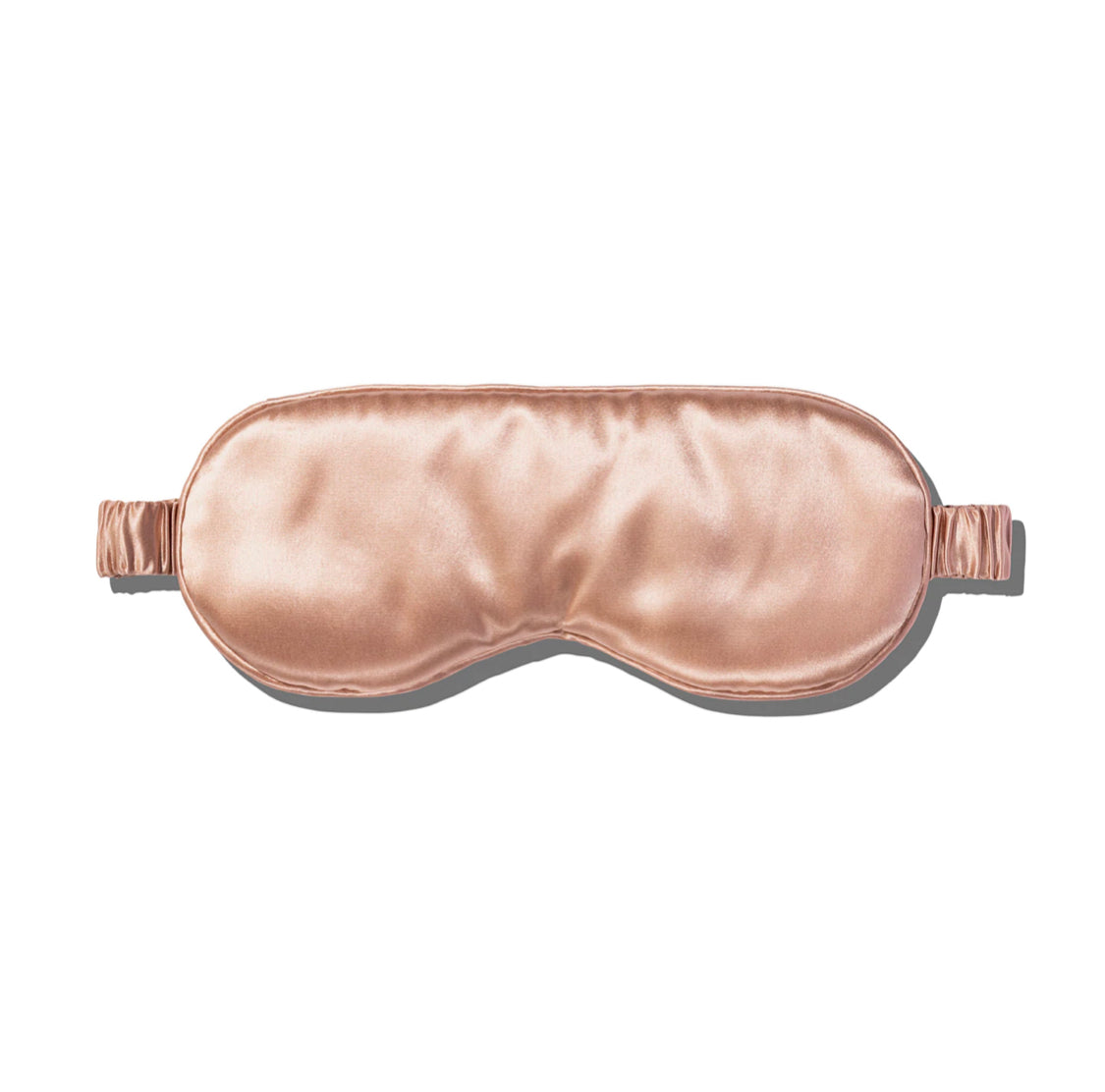 PURE SILK EYE MASK - DEEP CORAL